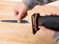 BLACK+DECKER BDCR18N Reciprozaag | 18 Volt | Excl. accu en lader - BDCR18N-XJ - thumbnail