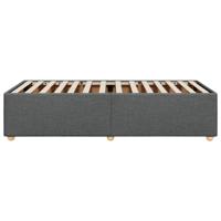 Bedframe zonder matras 90x190 cm stof donkergrijs - thumbnail