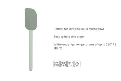 Mepal Spatel - chef it - chalk - 205mm