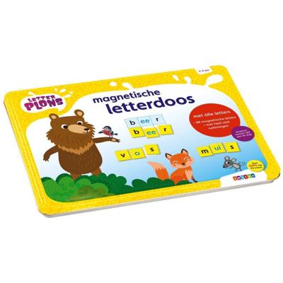 Letterplons magnetische letterdoos Letterplons magnetische letterdoos