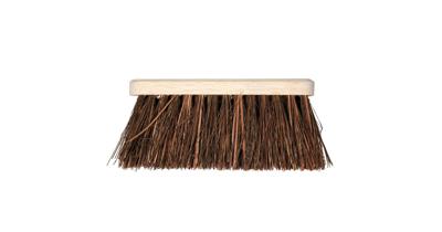 Bezem 28 cm breed natuurvezel haren Talen Tools - Talentools
