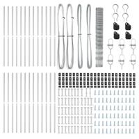 Weidehekwerk Zilver 50 x 1.5 m Gegalvaniseerd staal - thumbnail