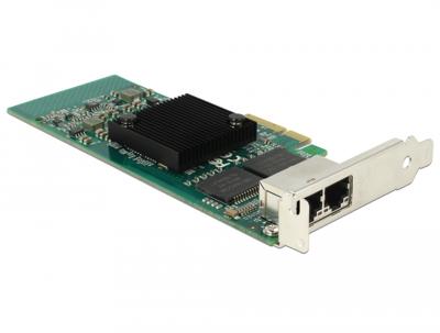Delock 89945 PCI Express x4-kaart 2 x RJ45 Gigabit LAN i350 Delock 89945 PCI Express x4-kaart 2 x RJ45 Gigabit LAN i350