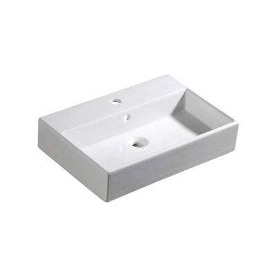 Wastafel Sapho Purity Rechthoekig 60x42 cm Keramiek Wit Sapho