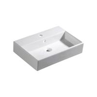 Wastafel Sapho Purity Rechthoekig 60x42 cm Keramiek Wit Sapho - thumbnail