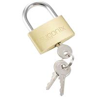 Sygonix SY-5045284 Hangslot 39.8 mm Deels gelijksluitend Goud-geel Sleutelslot - thumbnail