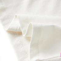 Kindershirt met lange mouwen pailletten hart 92 ecru - thumbnail