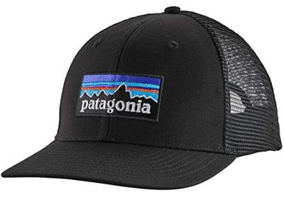 Patagonia P-6 Logo Trucker Hat Pet Black