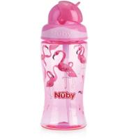 Flip it beker 360ml roze - thumbnail