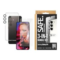 SAFE. by PanzerGlass® Samsung Galaxy S24 3-in-1 Pack - Ultieme Bescherming Houdt Je Telefoon Veilig tegen Vallen, Schokken, Krassen - thumbnail