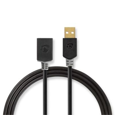 Nedis USB-Kabel | USB-A Male naar USB-A Female | 480 Mbps | 3 m | 1 stuks - CCBW60010AT30 CCBW60010AT30