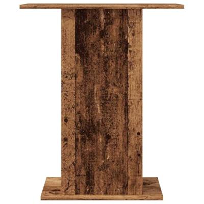 VidaXL Aquariumstandaard 36x60,5x72,5 cm bewerkt hout oud houtkleurig VidaXL Aquariumstandaard 36x60,5x72,5 cm bewerkt hout oud houtkleurig