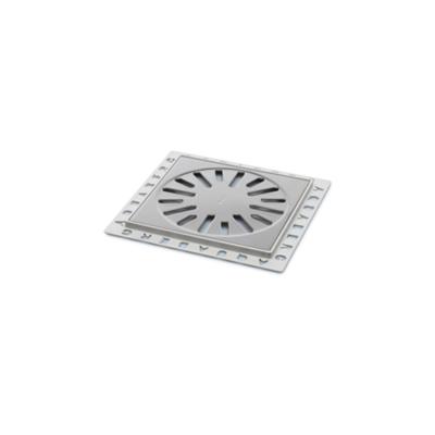 Renovatievloerput Rooster Aquaberg Met 1 Aansluiting 14.6x14.6x0.7 cm RVS Aquaberg Renovatievloerput Rooster Aquaberg Met 1 Aansluiting 14.6x14.6x0.7 cm RVS Aquaberg