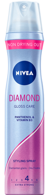 Styling spray diamond gloss care