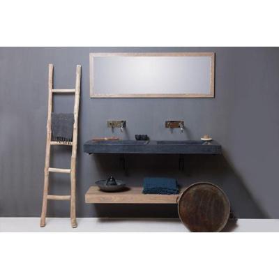 Wastafel Forzalaqua Bellezza Doppio Graniet Gezoet 160,5x51,5x9 cm Met 2 Kraangaten Wastafel Forzalaqua Bellezza Doppio Graniet Gezoet 160,5x51,5x9 cm Met 2 Kraangaten