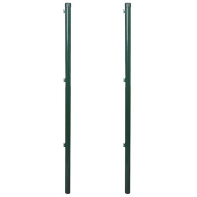 VidaXL Schuttingpalen 2 st 115 cm