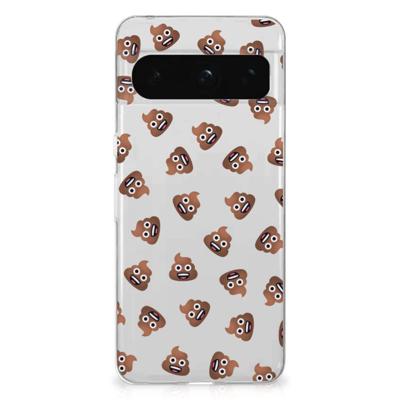 TPU bumper voor Google Pixel 8 Pro Poep Emojis TPU bumper voor Google Pixel 8 Pro Poep Emojis