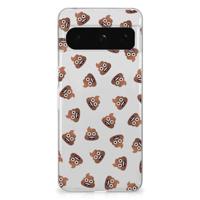 TPU bumper voor Google Pixel 8 Pro Poep Emojis - thumbnail