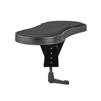 Ergonomic Arm Rest | Full Motion | Desktop | with Mouse Pad | Black - thumbnail
