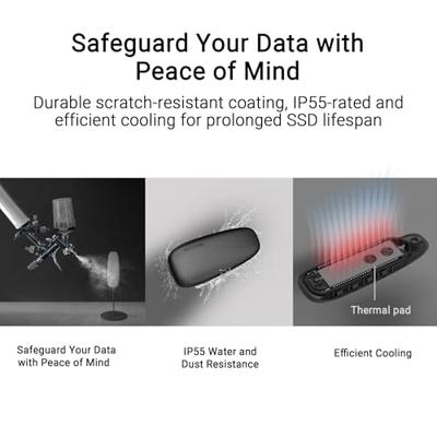 ASUS COBBLE Black (ESD-A1A/BLK) SDD-behuizing Zwart M.2 ASUS COBBLE Black (ESD-A1A/BLK) SDD-behuizing Zwart M.2