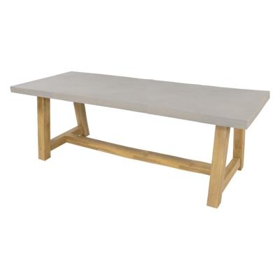 Tuintafel Judy met betonlook blad 250x100x77 cm