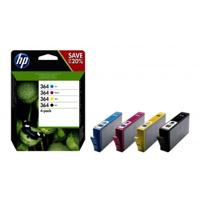 HP inktcartridge 364, 250 pagina's, OEM N9J73AE, 4 kleuren - thumbnail