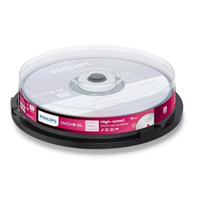 DVD+R Double layer 8.5GB 8xspeed spindle 10 stuks DVD+R Double layer 8.5GB 8xspeed spindle 10 stuks