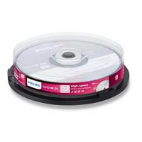 DVD+R Double layer 8.5GB 8xspeed spindle 10 stuks - thumbnail