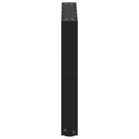 Bartafelpoten 2 st U-vormig 50x(90-91) cm staal zwart - thumbnail