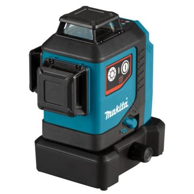 Makita SK700DX Accu kruislijnlaser rood 3x 360° 12V Max 2.0Ah