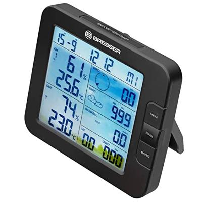BRESSER Tuya Smart Home 7-in-1 weerstation ClimateConnect (zwart) BRESSER Tuya Smart Home 7-in-1 weerstation ClimateConnect (zwart)