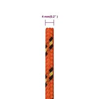 Boottouw 4 mm 25 m polypropyleen oranje - thumbnail