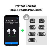 AZLA SednaEarfit Crystal voor AirPods Pro 3 paar (M SET) - thumbnail