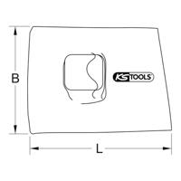 KS Tools 1174225 NH-beschermkap PVC 1 stuk(s) - thumbnail