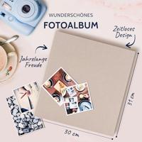 Goldbuch 31605 Fotoalbum (b x h) 30 cm x 31 cm Beige 100 bladzijden - thumbnail