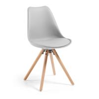 Kave Home Ralf restaurant- & eetkamerstoel Gestoffeerde zitting Harde rugleuning - thumbnail