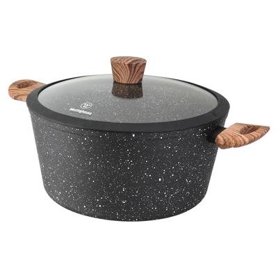 Westinghouse Kookpan 28 cm Zwart Marmer Hout