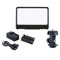 Falcon eyes soft led lamp set dimbaar dv-80sl-k2 incl. accu - thumbnail