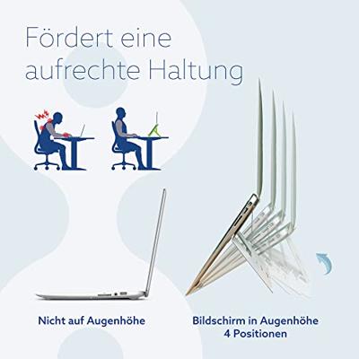 R-Go Riser Attachable laptopstandaad, wit R-Go Riser Attachable laptopstandaad, wit