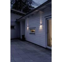 KonstSmide Muurlamp Up - DownModena rond wit - 7342-250 - thumbnail