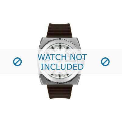 Diesel horlogeband DZ1249 Silicoon Bruin 28mm Diesel horlogeband DZ1249 Silicoon Bruin 28mm