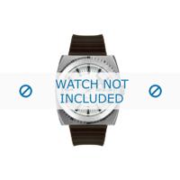 Diesel horlogeband DZ1249 Silicoon Bruin 28mm - thumbnail