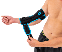 Reh4Mat Cubitaal Tunnel Syndroom Spalk - One size - Zwart - thumbnail