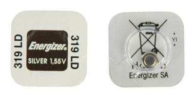 Energizer Knoopcel 319 1.55 V 1 stuk(s) 22.5 mAh Zilveroxide E301537104