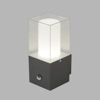 Searchlight Design muurlampOutdoor met bewegingsmelder antraciet - 2581GY - thumbnail