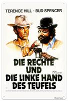 Bud Spencer & Terence Hill Tin Sign Rechte und Linke Hand des Teufels 20 x 30 cm - thumbnail