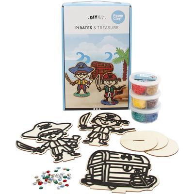 Foam Clay Piraten, 1 set