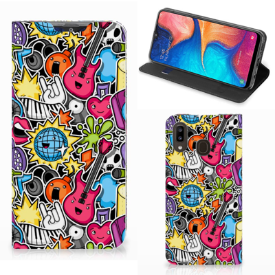 Samsung Galaxy A30 Hippe | Standcase | Punk Rock