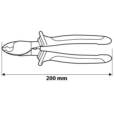 Neo Tools Kabeltang 200mm Din 5749 Neo Tools Kabeltang 200mm Din 5749