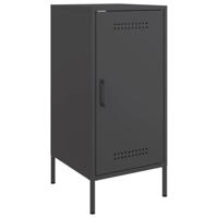 Dressoir 36x39x79 cm staal zwart - thumbnail
